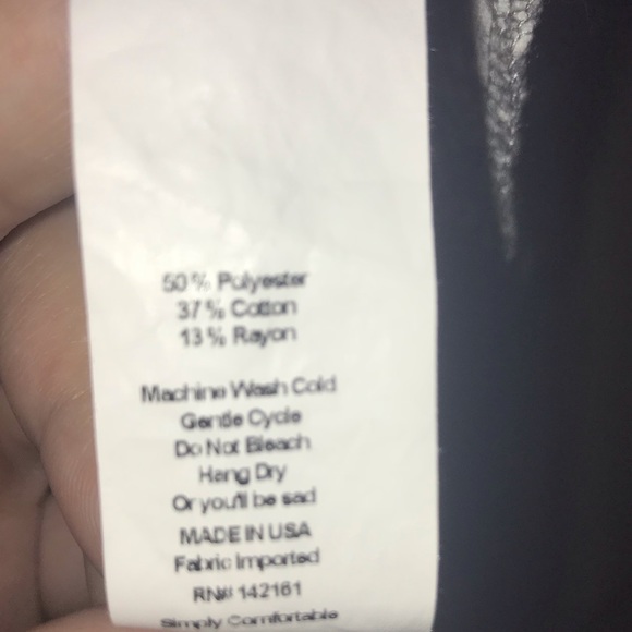 Grey and white pattern Lularoe Carly EUC - Picture 4 of 4